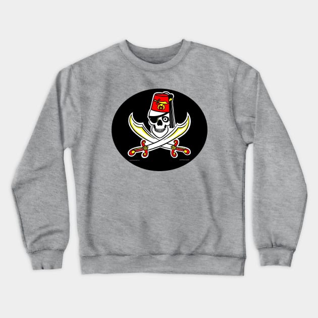HCSC Jolly Roger Oval Crewneck Sweatshirt by EssexArt_ABC